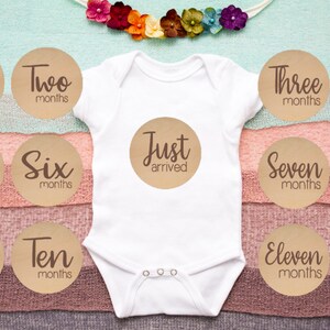 Jalon mensuel pour bébé, Cartes en bois d'étape importante pour bébé, Panneaux en bois gravés au laser, Souvenir de bébé, Idées cadeaux pour une baby shower, Accessoires photo pour bébé