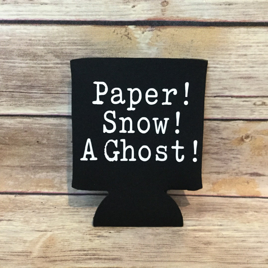 Friends Paper Snow A Ghost Funny Stocking Stuffer Etsy
