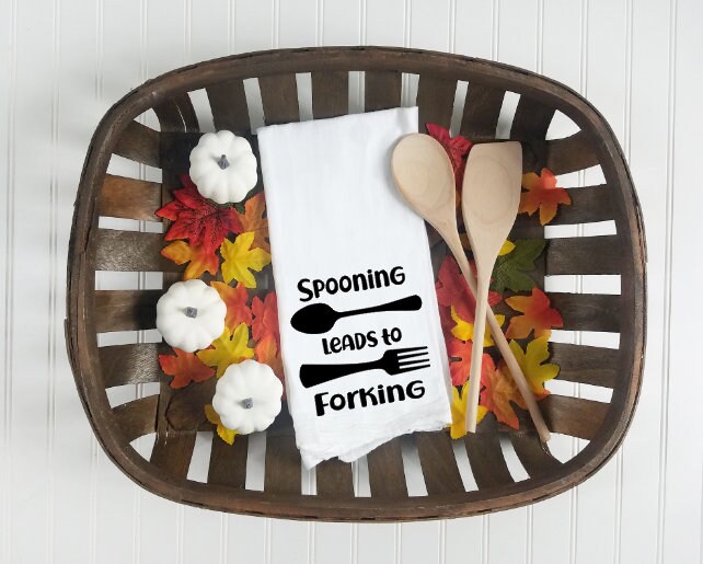 Funny Kitchen Utensil - Spooning Leads to Forking Spoon