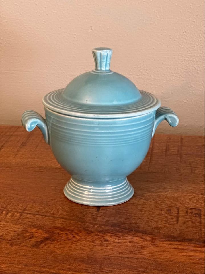 Fiestaware sugar bowl hotsell