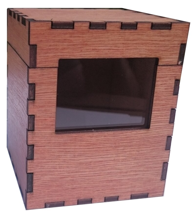 MTG EDH Commander deck box with window Magic The Gathering Etsy