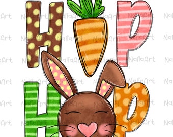 Easter Bunny Sublimation Design PNG, Hip Hop Easter Png, Easter Bunny Clip art