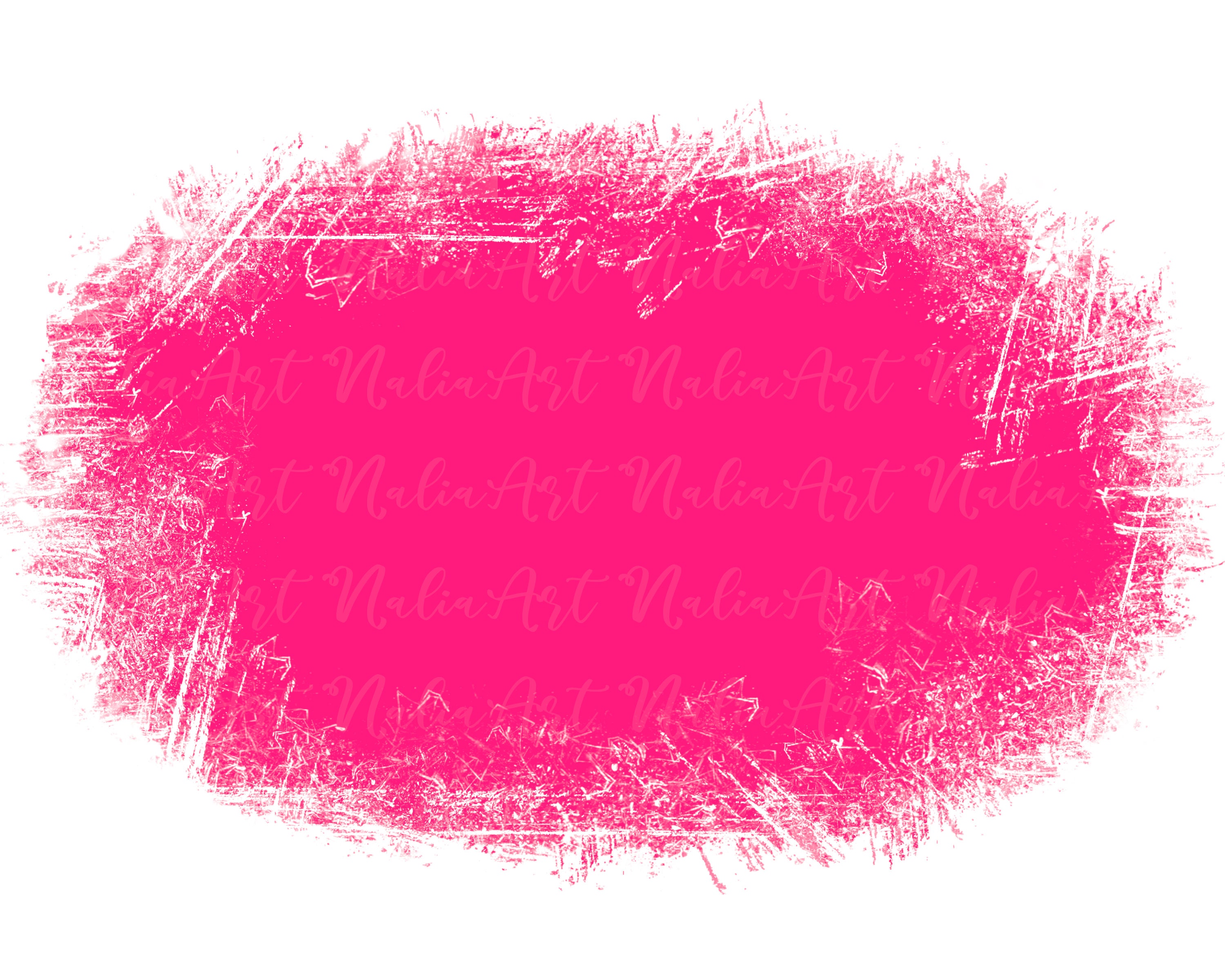 Frame Splatter Pink Background Printable Artwork Splash - Etsy