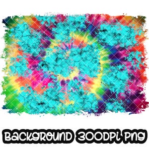Background Turquoise Tie Dye | Distressed Print Turquoise Grunge | Splash Frame | Splatter Background | Sublimation PNG