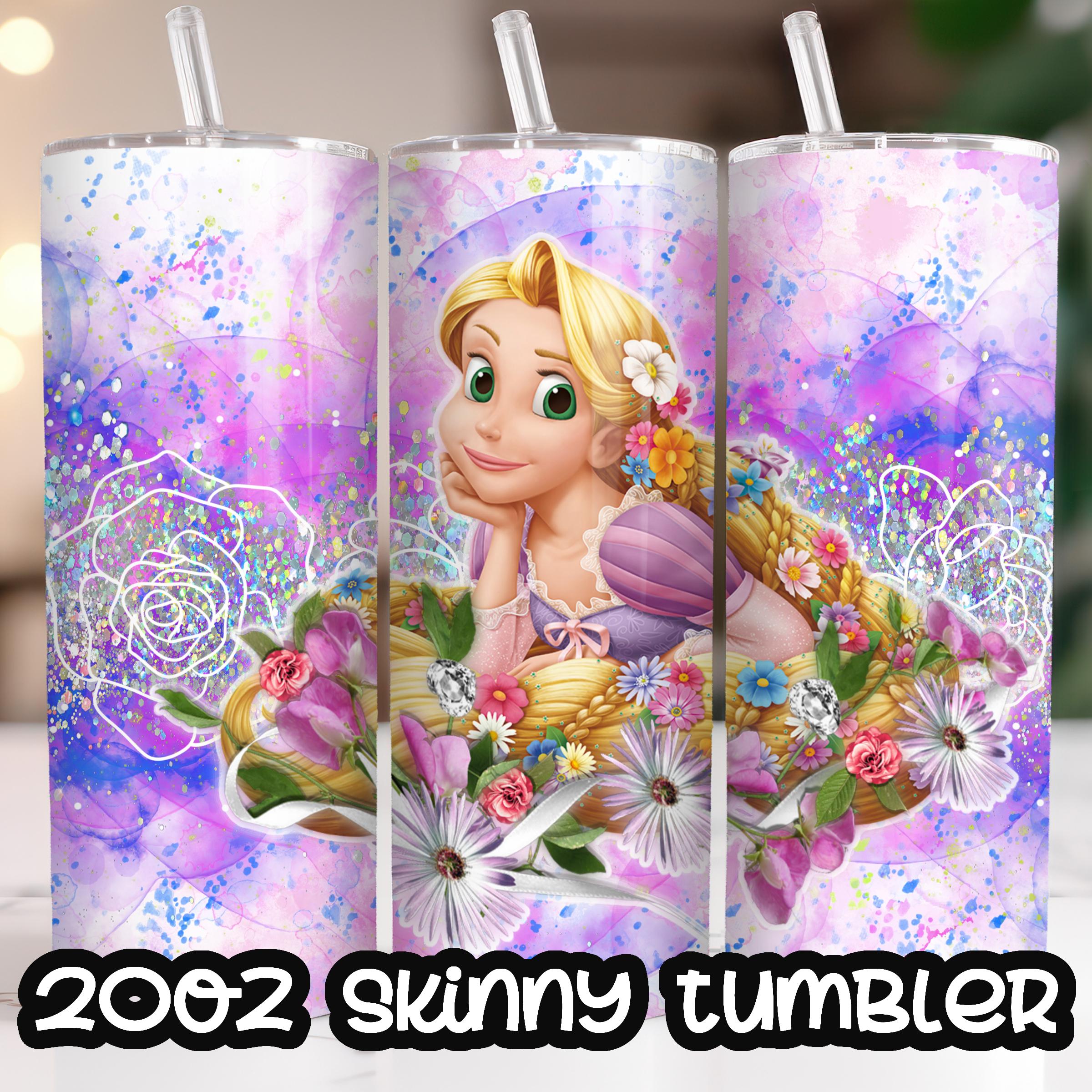 Princess Rapunzel Tangled 20oz Skinny Tumbler Wrap