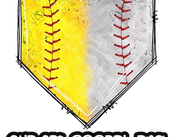 Softball Baseball Plate | Softball Baseball Background | Sport Background | Softball Baseball Sublimation PNG