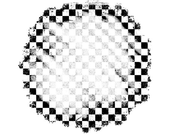 Checkered Flag Border Template