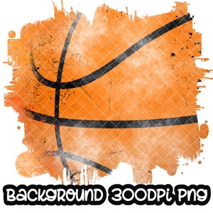 Fond de basket-ball grunge | Cadre d'éclaboussure de basket-ball à imprimé effet vieilli | Fond d'éclaboussures | Contexte sportif | Sublimation PNG
