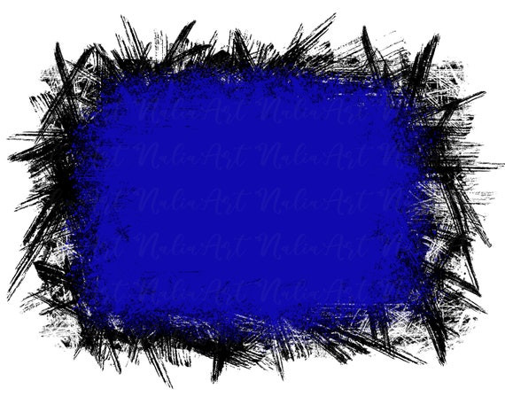 Background Paint Splatter Blue Purple Splash Frame Splatter Background  Printable Artwork I Digital File Sublimation PNG 