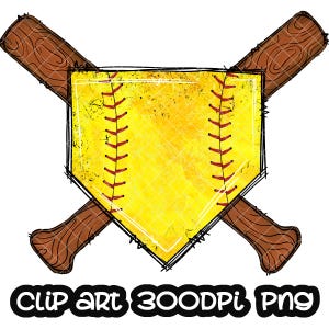 Softball Home Plate | Softball Background | Sport Background | Softball Sublimation PNG