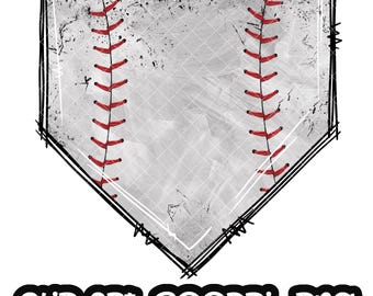 Baseball Plate | Baseball Background | Sport Background | Baseball Sublimation PNG