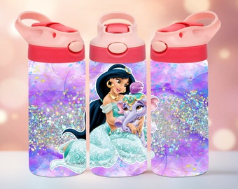 Princess Snow White Cup PNG File DIGITAL DOWNLOAD 12oz Tumbler Design, 12oz Flip Top Cup Wrap