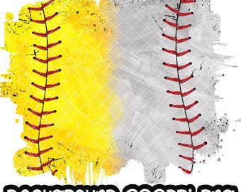 Background Baseball Softball Distressed Grunge | Splash Frame | Splatter Background | Sport Background | Sublimation PNG