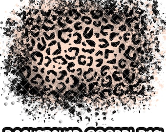 Background Leopard Paint Splatter Black Pink | Splash Frame | Splatter Background | Printable Artwork I Digital File | Sublimation PNG