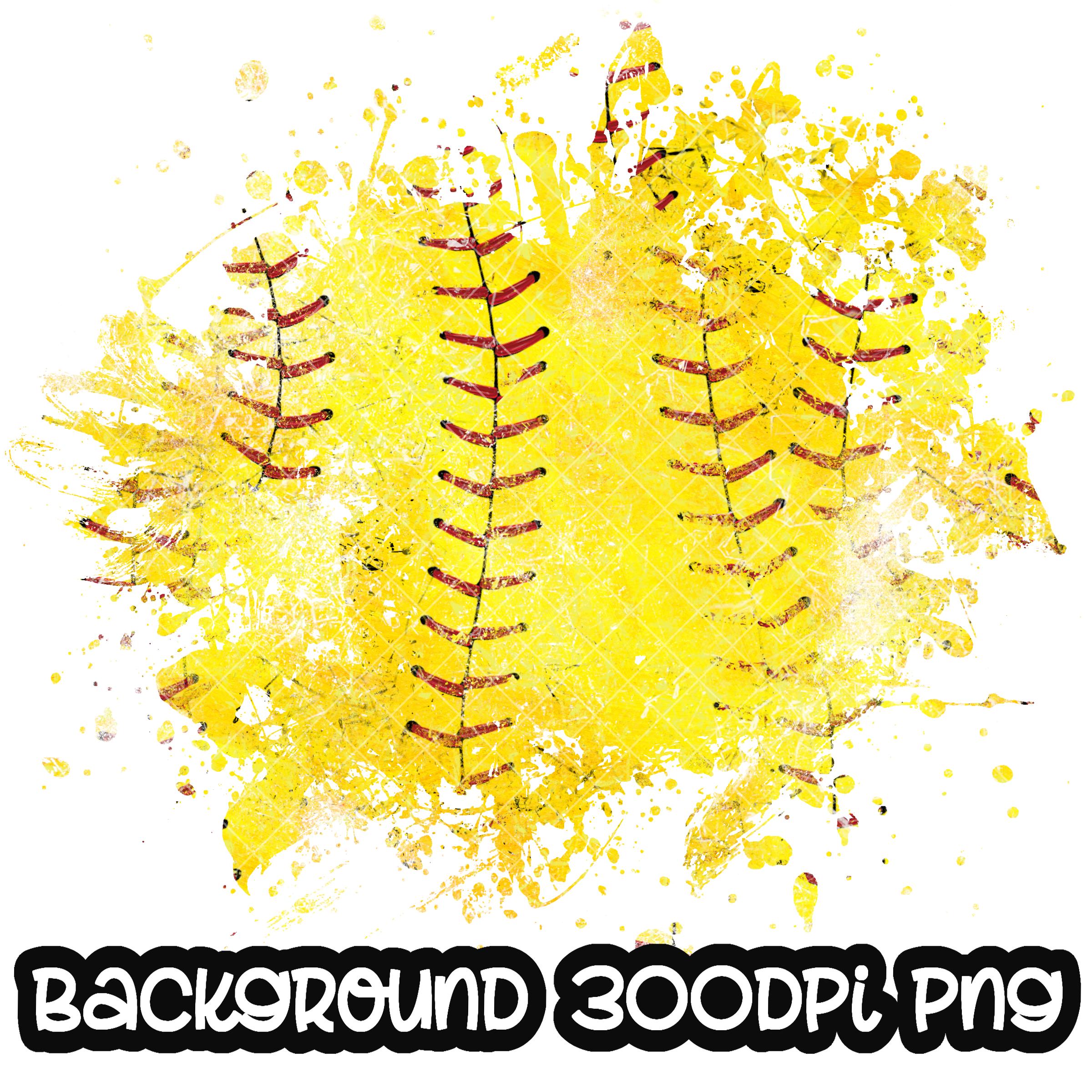 Background Softball Grunge | Splash Frame | Distressed Print Softball ...