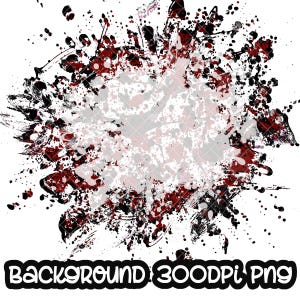 Hintergrund Kastanienbraun und Schwarz Power Wash Fügen Sie das Schullogo I Splash Frame | Splatter Hintergrund | Sublimation PNG