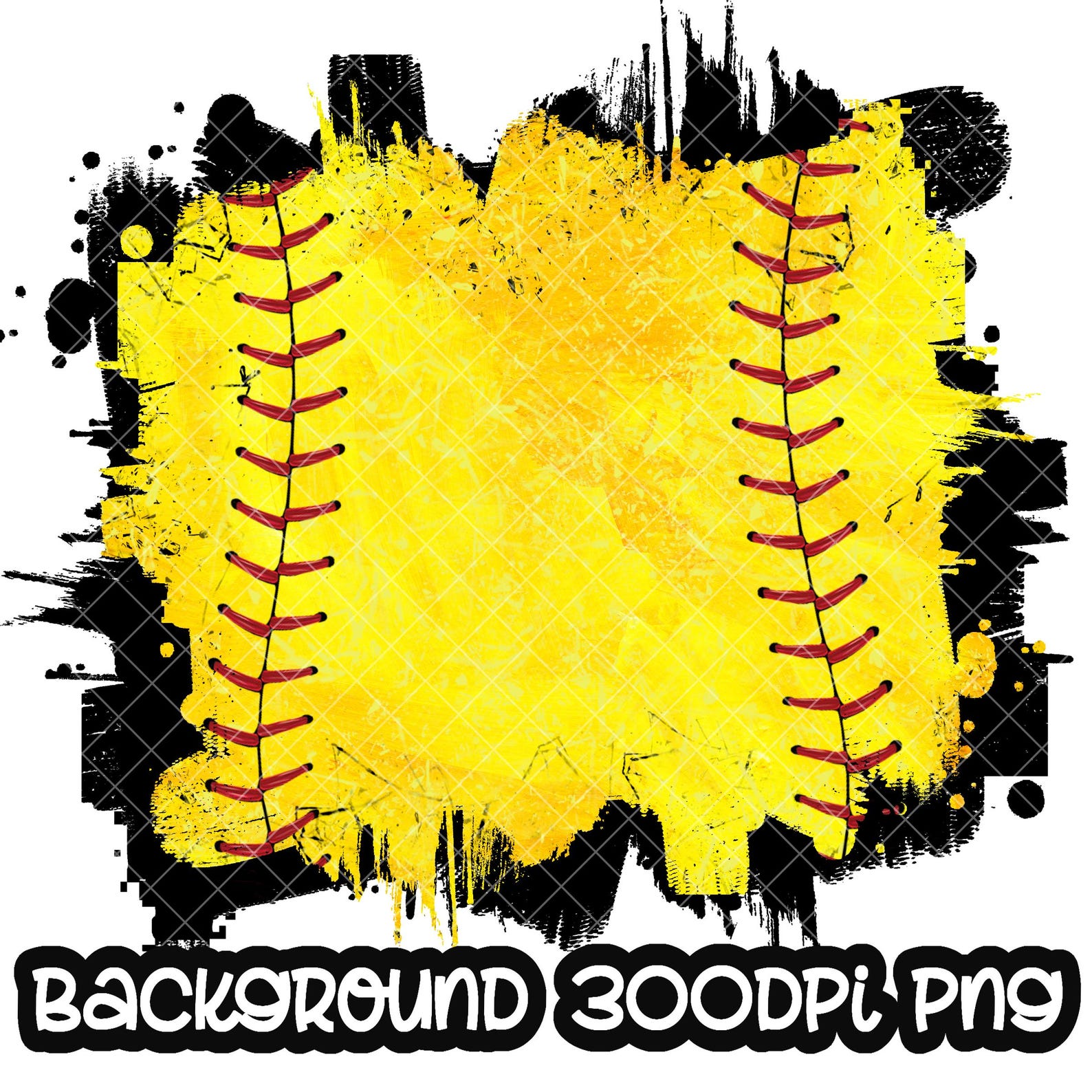 Background Softball Distressed Grunge | Splash Frame | Splatter ...
