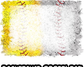 Background Baseball Softball Distressed Grunge | Splash Frame | Splatter Background | Sport Background | Sublimation PNG