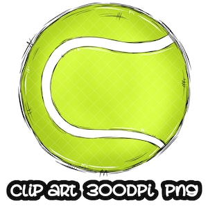 Tennis Ball Sublimation Design PNG | Sport Clip art | Sport Clipart | School Team Sublimation PNG