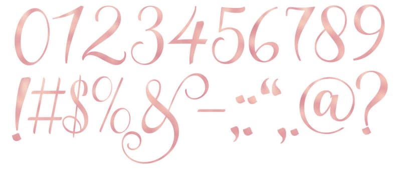 Pink Foil Alphabet PNG Letters cards invitationsrt Buy 3 for 9 USD Font Digital clipart Pink Alphabet Clip art