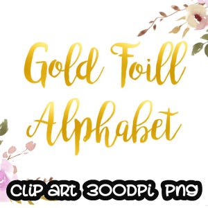 Gold Alphabet Clip art, Gold Glitter Alphabet, Digital clipart, Numbers, Font, Letters cards, invitationsrt, PNG