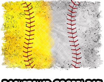 Background Baseball Softball Distressed Grunge | Splash Frame | Splatter Background | Sport Background | Sublimation PNG