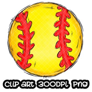 Softball Sublimation Design PNG | Sport Clip art | Sport Clipart | School Team Sublimation PNG