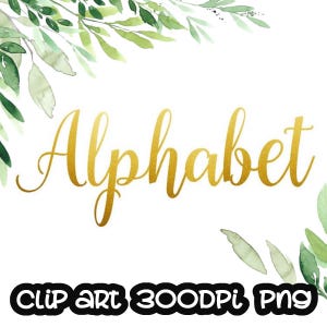 Gold Alphabet Clip art, Gold Foil Alphabet, Digital clipart, Numbers, Font, Letters cards, invitationsrt, PNG
