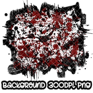 Background Maroon and Black Power Wash Add School Logo I Splash Frame | Splatter Background | Sublimation PNG