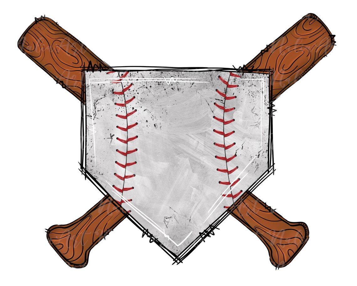 Baseball Home Plate Baseball Background Sport Background - Etsy