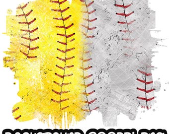 Background Baseball Softball Distressed Grunge | Splash Frame | Splatter Background | Sport Background | Sublimation PNG