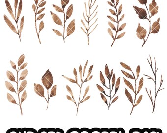Leaves Brown Clip art Leaf Watercolor Clipart PNG