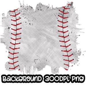 Hintergrund Baseball Grunge | Beunruhigter Druck Baseball Splash Rahmen | Splatter Hintergrund | Sport Hintergrund | Sublimation PNG
