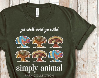 Animal Kingdom Disney Shirt | Disney World Family Shirts | Lion King Disney Vacation Tee | Womens Safari Hakuna Matata Disney Trip T-Shirt