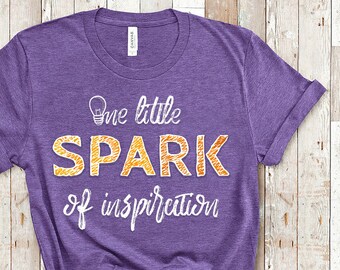 Figment Disney Shirt | Epcot Imagination Matching Shirts | One Little Spark Disney T Shirts | Disney World Dreamfinder Vacation Shirts