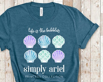 Ariel Disney Shirt | The Little Mermaid Disney Vacation Shirts | Disney Princess Trip T Shirts | Simply Southern Tee | Disney World Tshirt