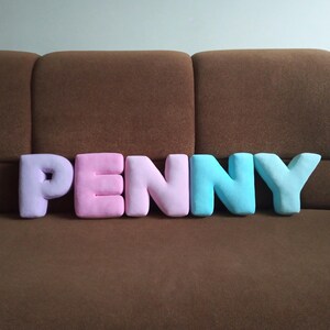 Velvet Letters Pillows for Game Room Decor • Educational Toy • Preschool Kids Activity • Baby Shower Decorations • Alphabet Pillow