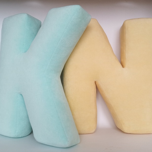 Alphabet Cushion Etsy