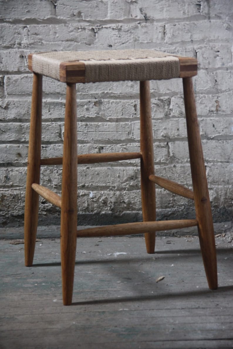 Mid Century Windsor Modern Bar Stool Kitchen Island Counter Image 0