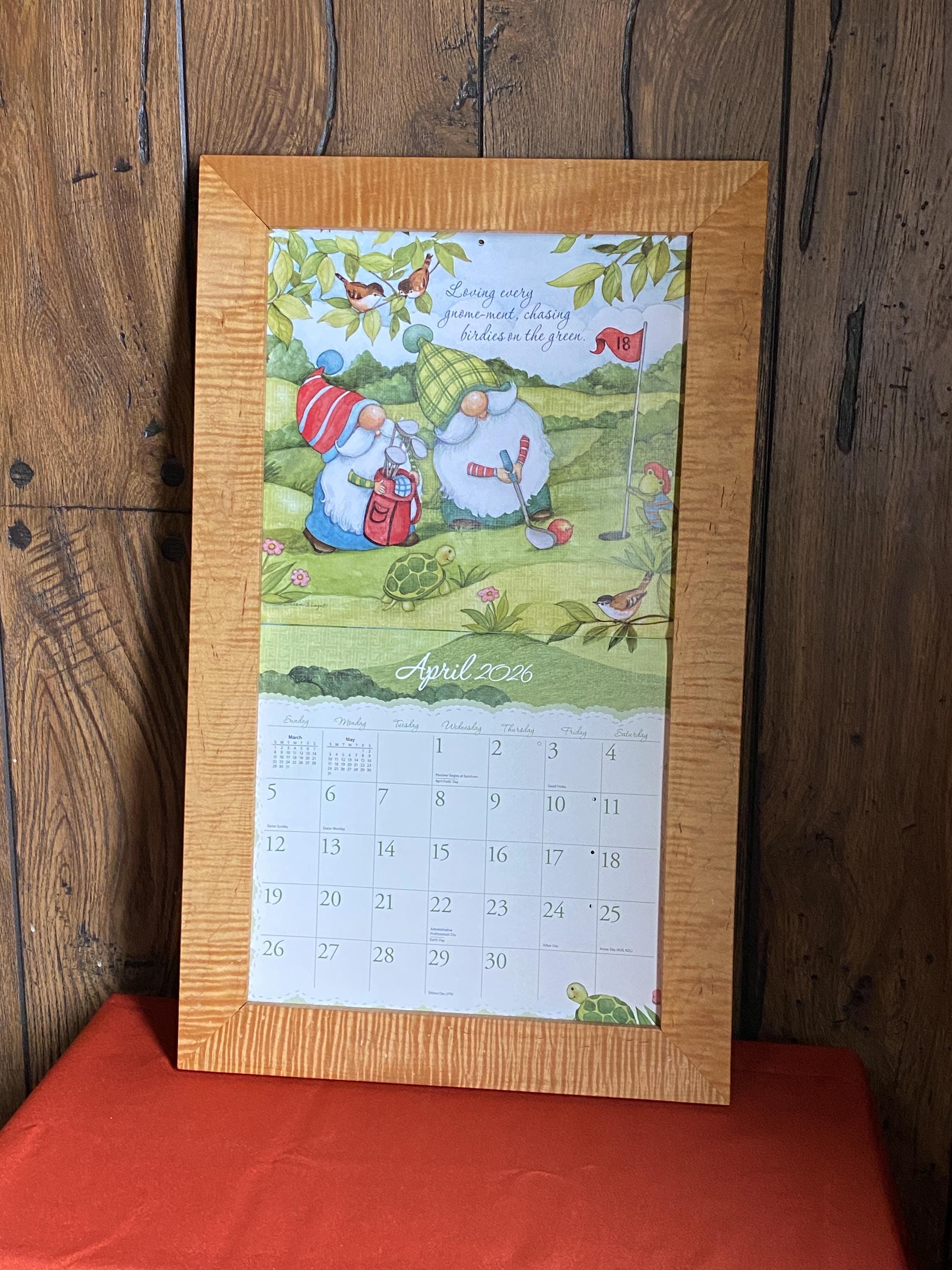 Modern Calendar Frame - Etsy