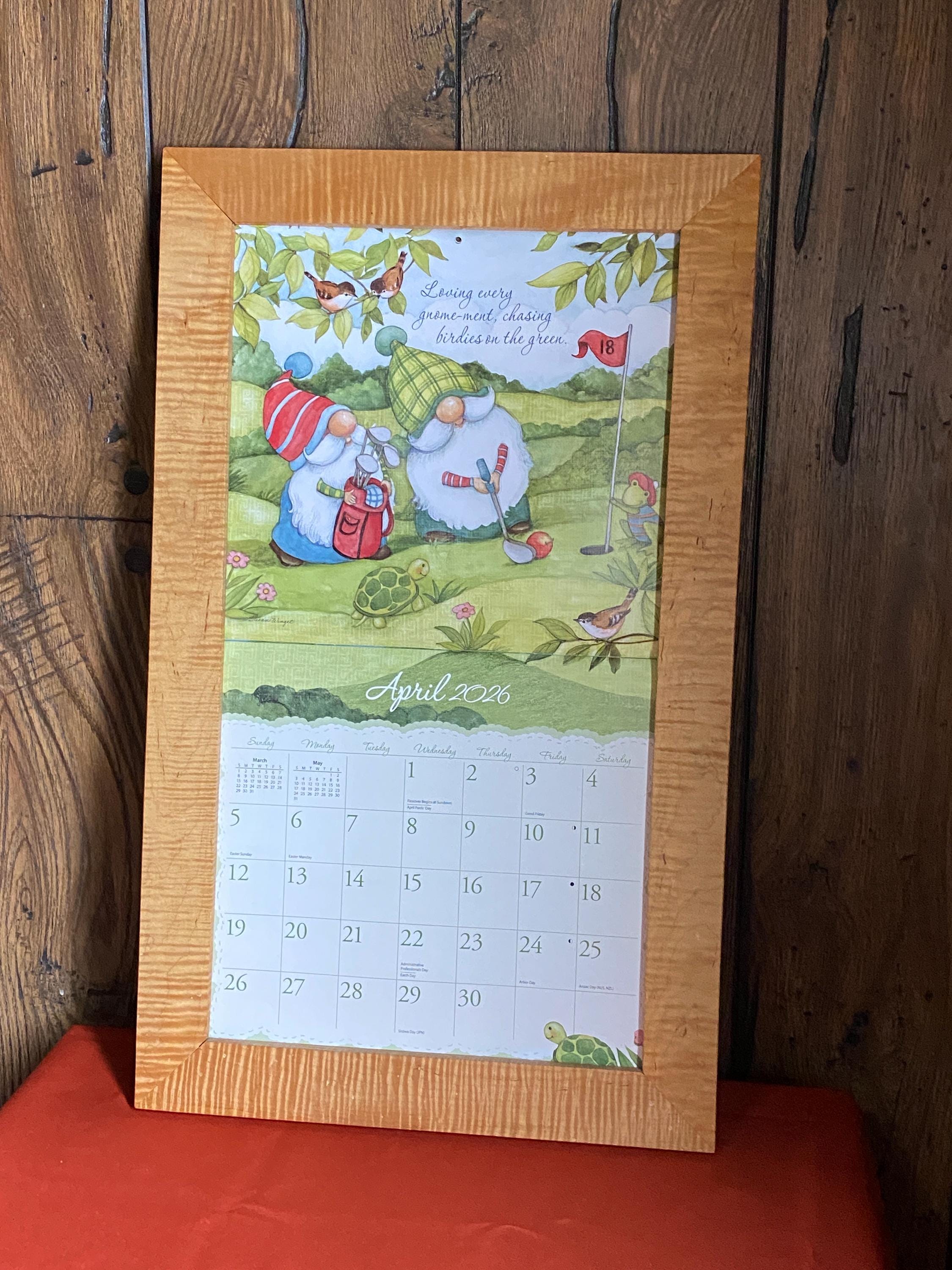 Modern Calendar Frame - Etsy