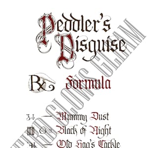 Evil Queen Inspired Spell Book Pages