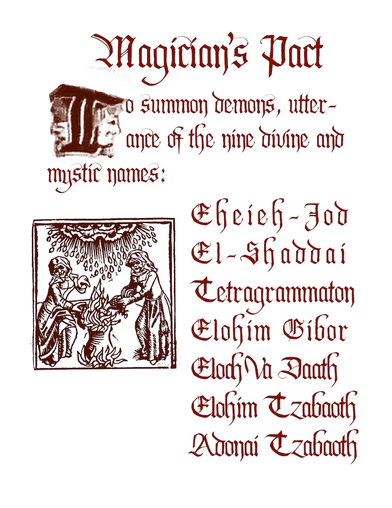 Printable Hocus Pocus Spell Book - Printable Word Searches