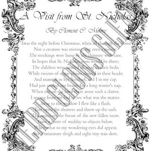 Printable Christmas Carol Book - Etsy