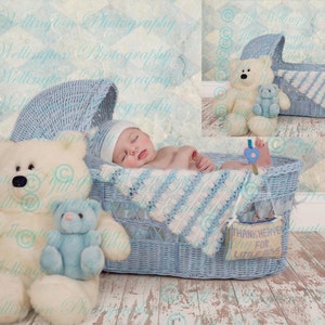 Digital Fond Toile De Fond Garcon Bebe Nourrisson Enfant Etsy