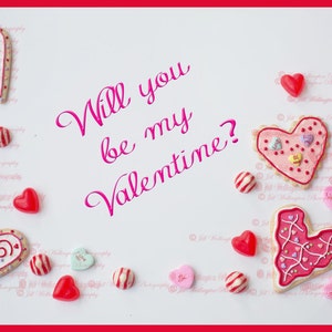 DIGITAL Text Background for invitations, sentiments, add your own text, jpg., Valentine's Day, hearts, love image 2