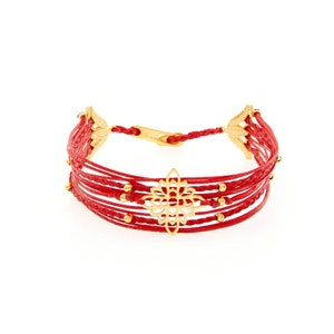 Pulsera Boho con Flores