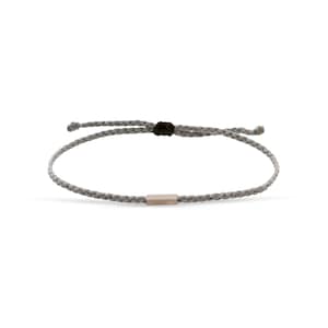 Adjustable Bracelet for Men with Wax Cord · Minimal Bracelet for Him ·