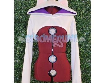 Final Fantasy XIV Moogle Inspired Crop Top | MTO