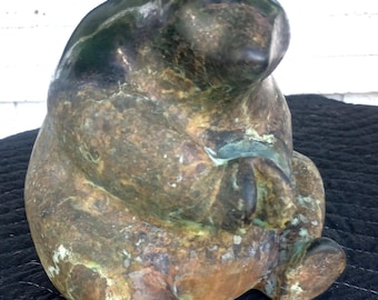 Vintage Mid Century Modern Tony Evan's " Bear " Figure Sculpture